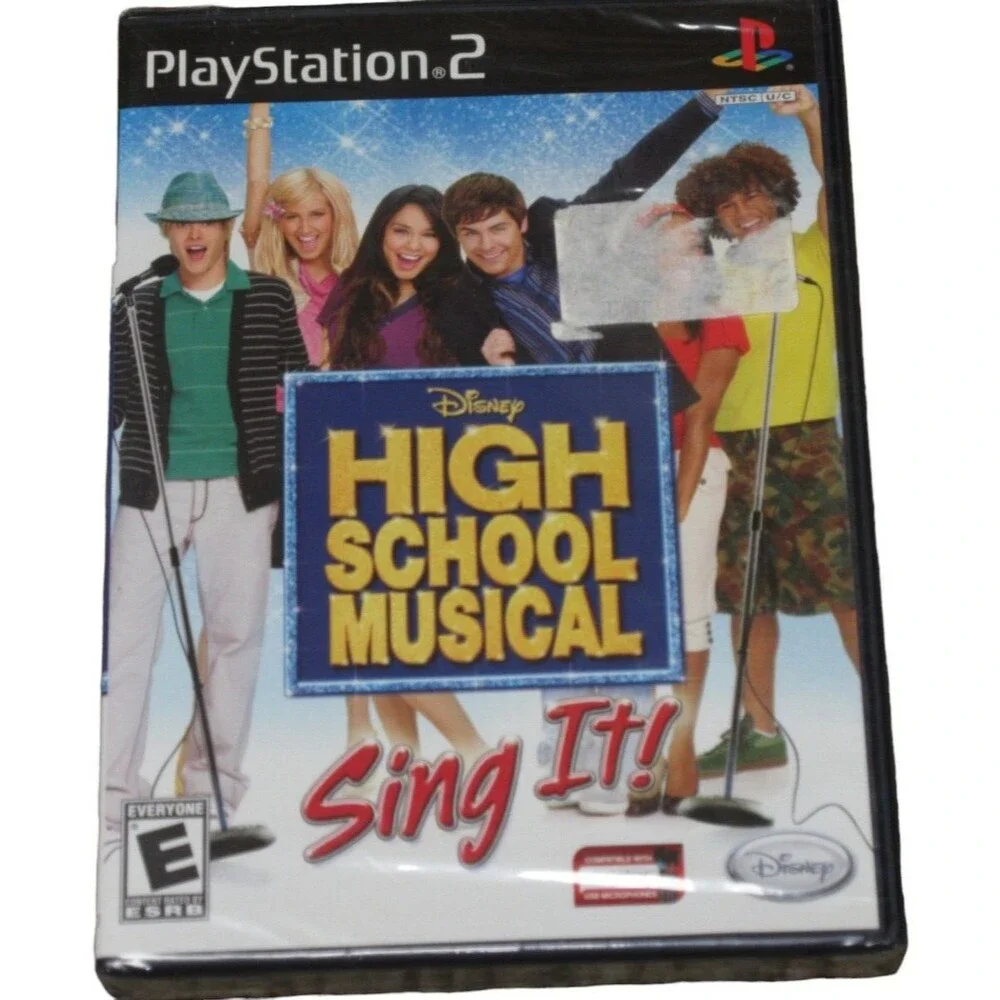 High School Musical: Sing It (Sony PlayStation 2, 2007) NEW